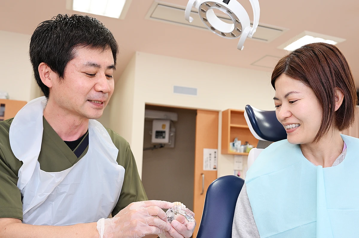 歯周病が進行すると、歯が自然に抜けることもあります